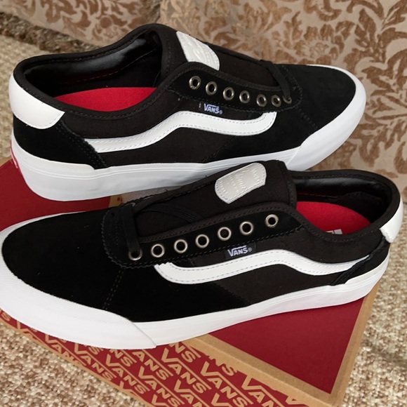 Vans CHIMA Pro 2 Suede/Canvas Black/White WMNS - Picture 12 of 16